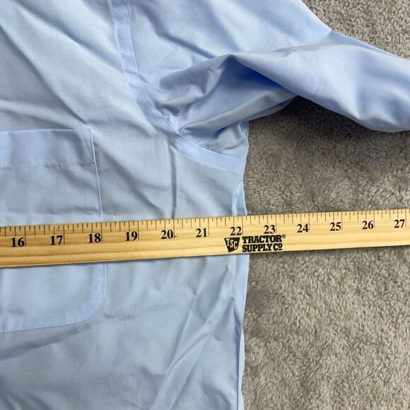 NEW Calvin Klein Men's M Active Performance Stretch Shirt Light Blue Regular Fit - Picture 5 of 10